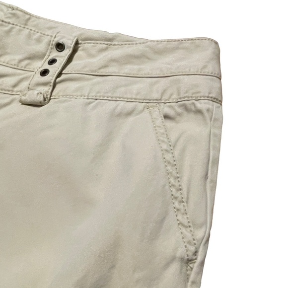 Vintage Y2K Daisy Fuentes Bootcut Khakis Beige Cargo Pants Women’s Size 6 Preppy - Picture 4 of 13